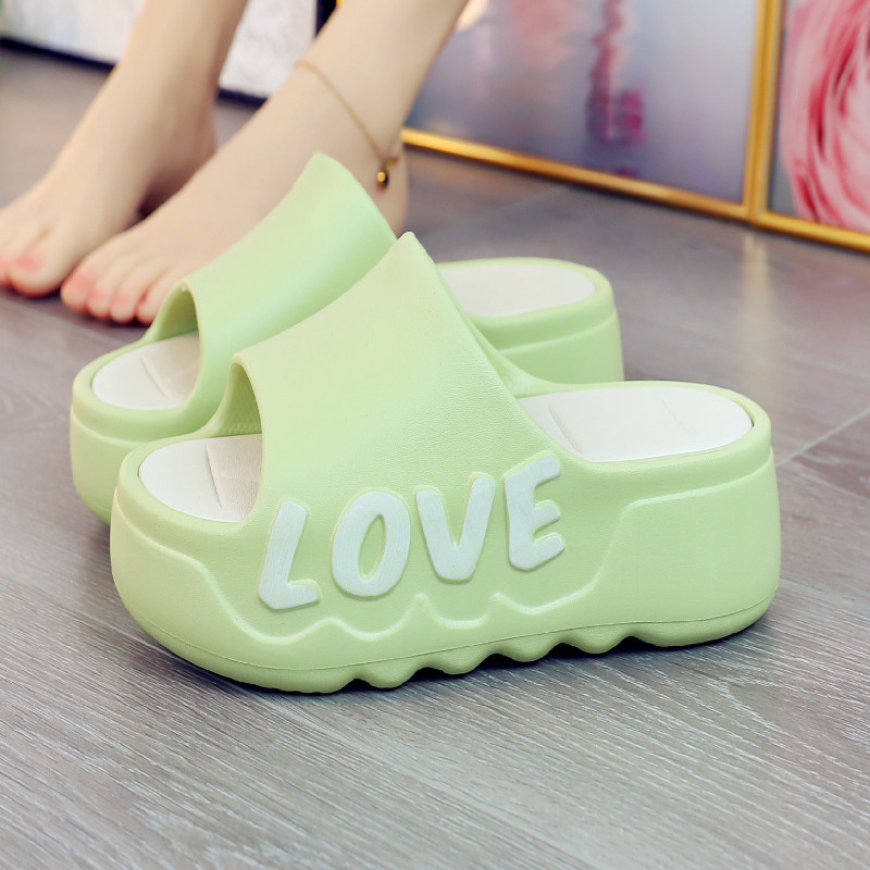 Women'S Shoes Quality - 하이힐 6cm 플랫폼 슬리퍼 여름 소프트