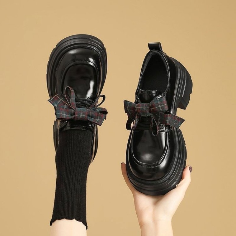 여성용 스위트 플라워 패턴 리본 장식 플랫폼 옥스퍼드  - Oxford Lace Up Women 리뷰 및 가격